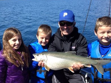 Mackinaw & Rainbows Are Biting For Our Lake Tahoe Fishing Charters!